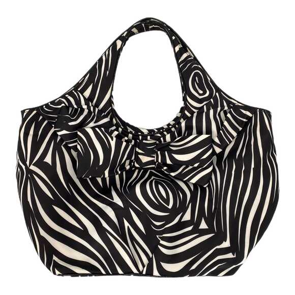 kate spade Handbags - Kate Spade Black White Zebra Print Bow Tote | Classic & Chic